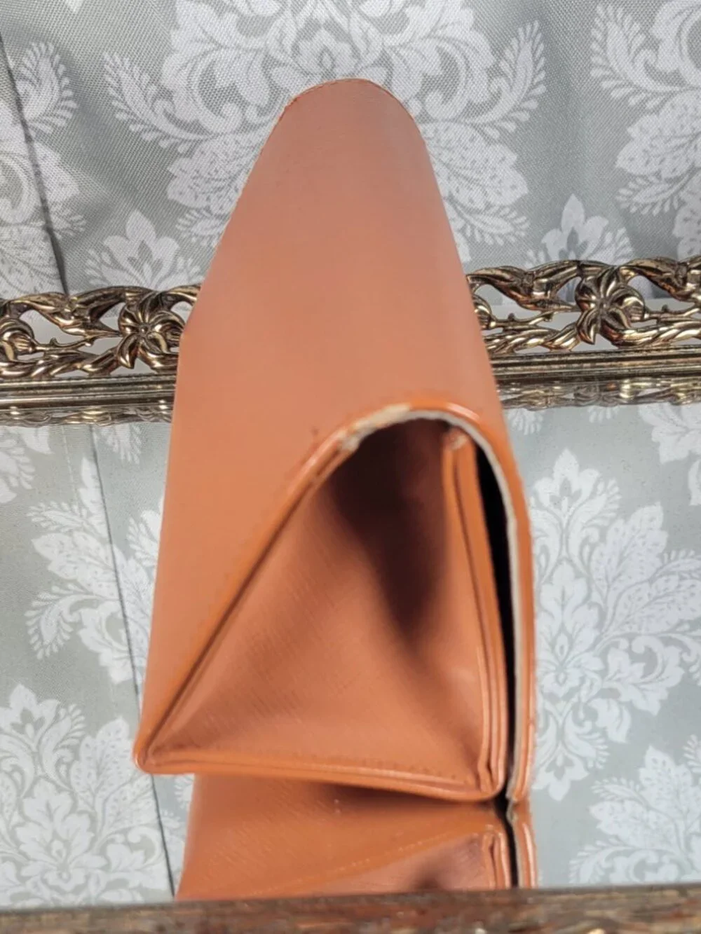 Tory Burch Sunglasses Case - Orange and Cream